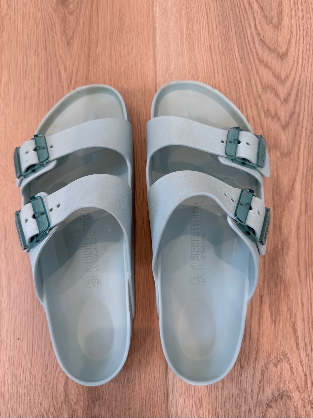 Birkenstock EVA Pure Sage Two-Buckle Sandals 41
